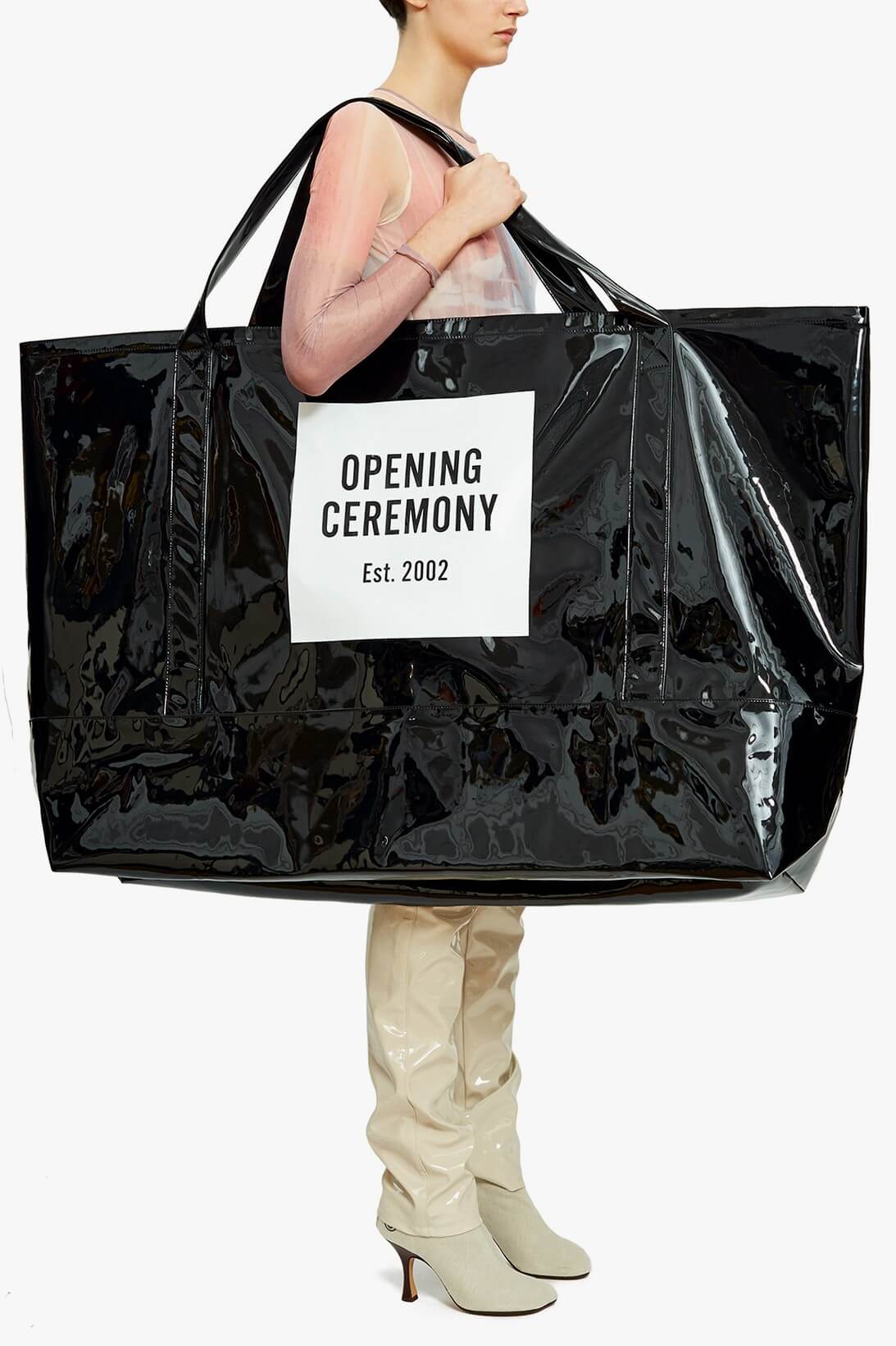 Opening ceremony cheap clear tote bag