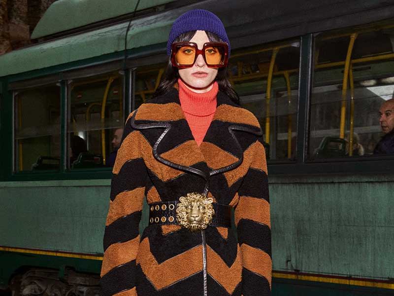 Gucci Pre-Fall 2020 | A new balance between shape and colour