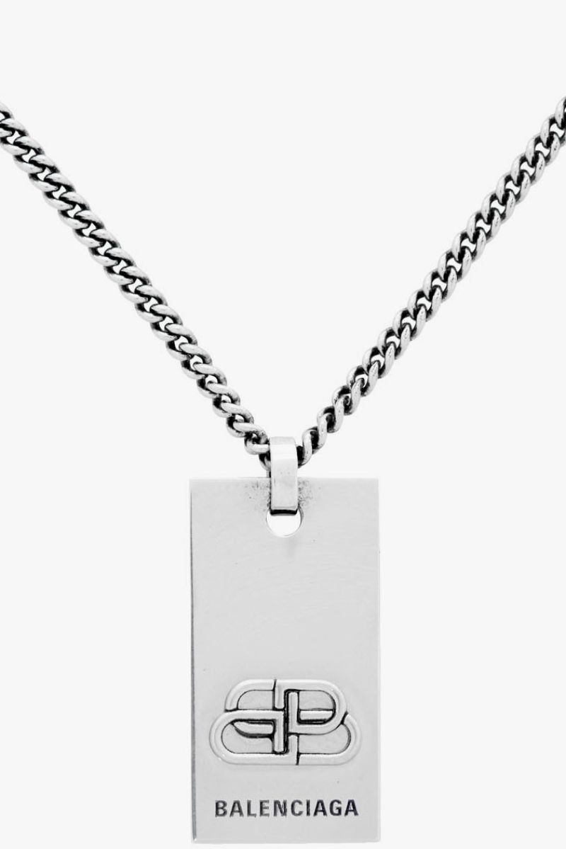 marc jacobs dog tag necklace