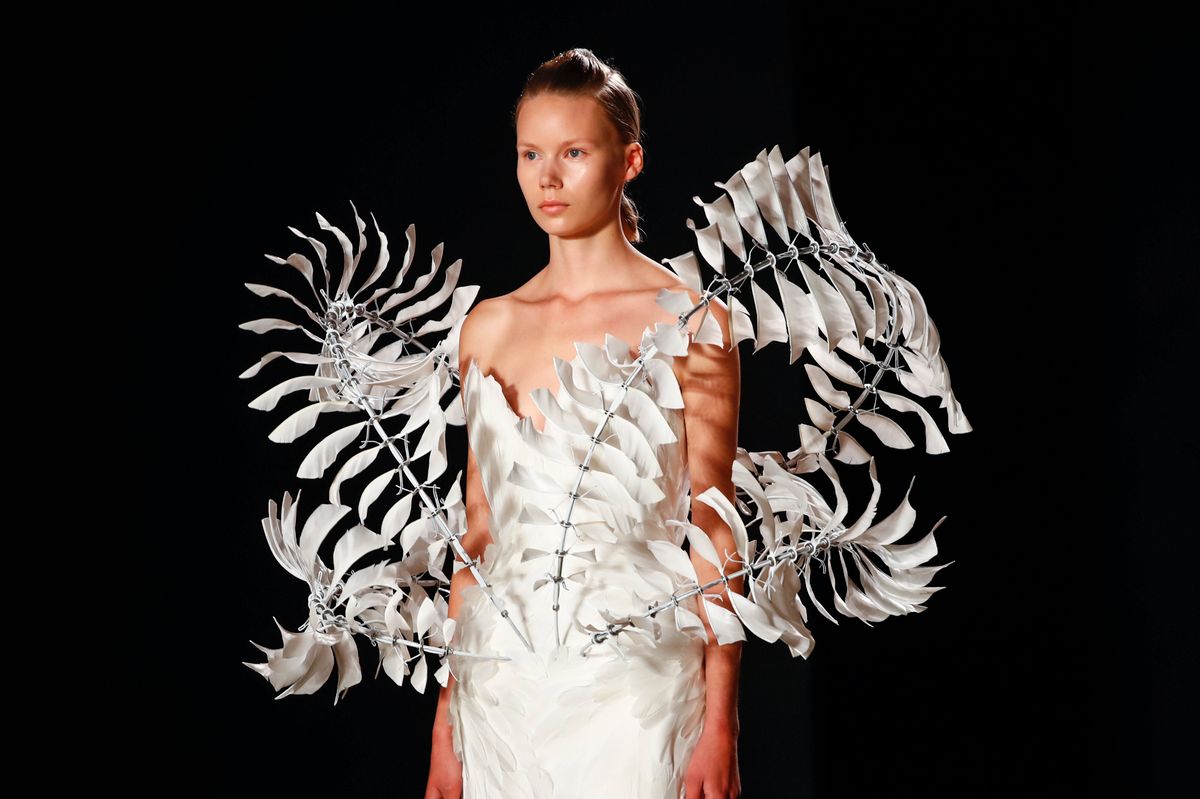 Haute Couture Designers Turn Trash Into Treasure