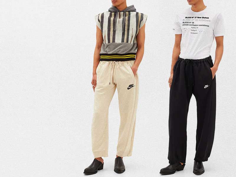 BLESS presenta los pantalones 50% chándal Nike 50% Levis