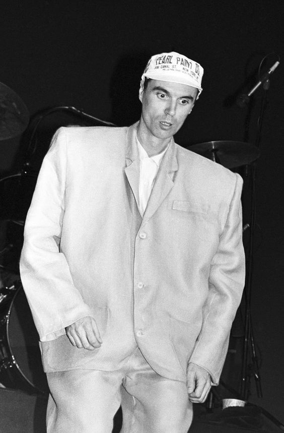 David Byrne suit