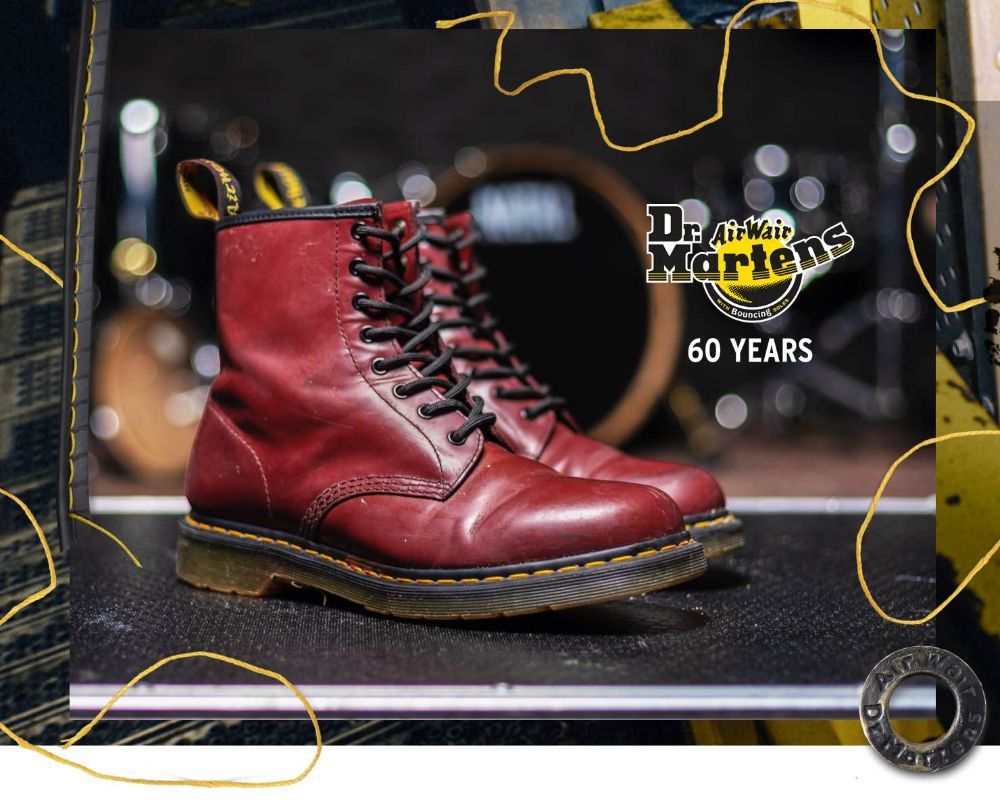 Dr. Martens' 1460s celebrate today 