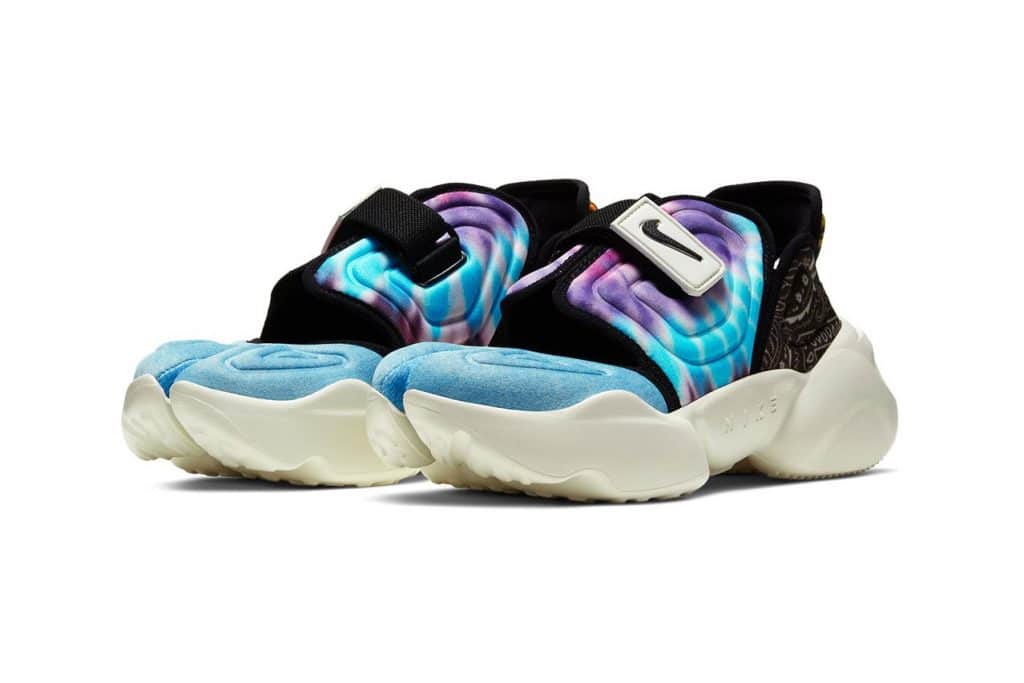 nike aqua rift gel tie dye