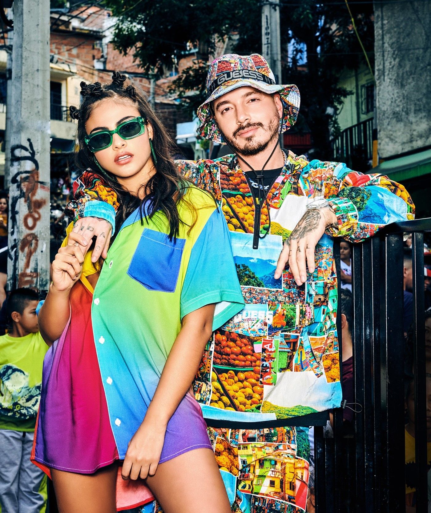 J. Balvin returns to Medellín to present his new collab with Guess