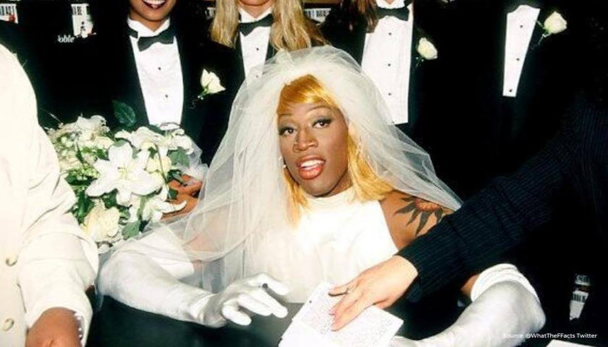 Dennis Rodman In A Wedding Dress 60 Photos Astyledwedding