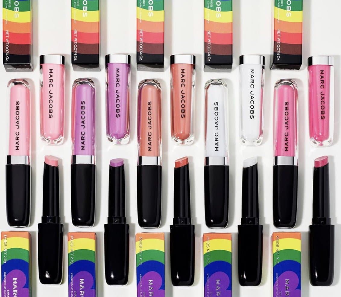 Marc jacobs discount pride lip gloss