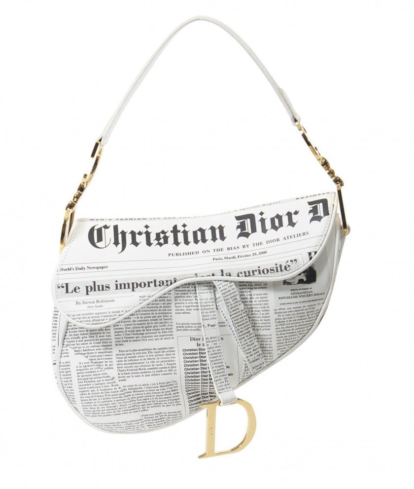 Christian Dior - John Galliano Rasta Saddle Bag Beige - Catawiki