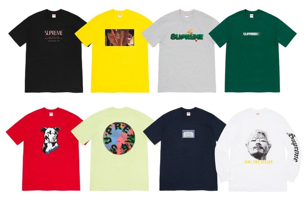 Supreme drops a series of graphic t-shirts for SS20 - HIGHXTAR.