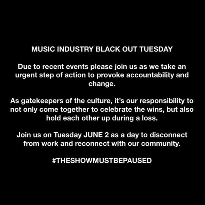 Warner records blackout