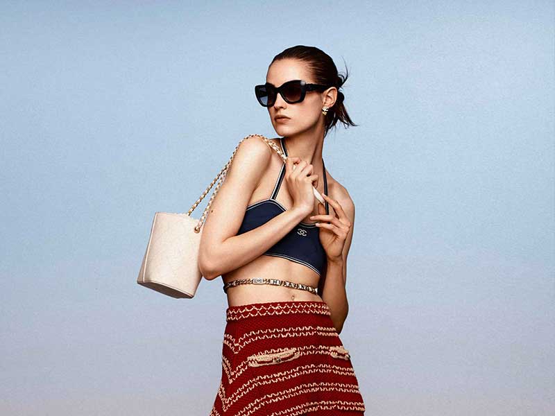 Lily-Rose Depp Chanel Cruise 2021 Campaign
