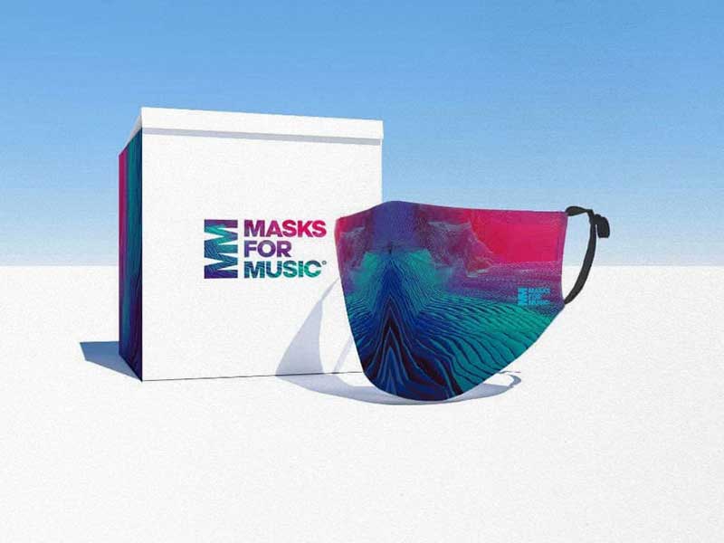 «Masks for music» al rescate de la industria