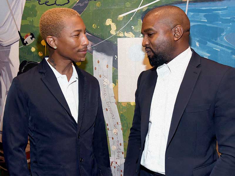 Kanye West and Pharrell