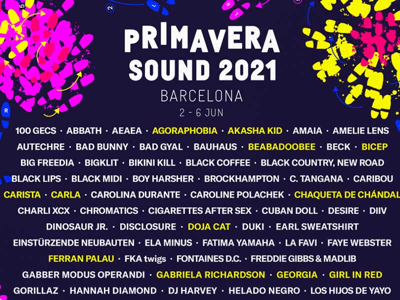 Primavera Sound Barcelona 2021 suma 37 nuevos nombres