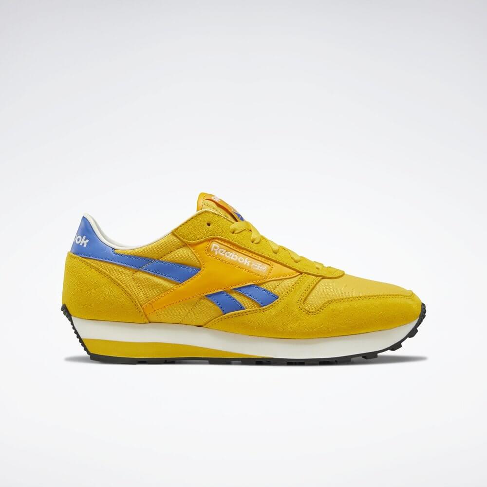 reebok classic yellow suede