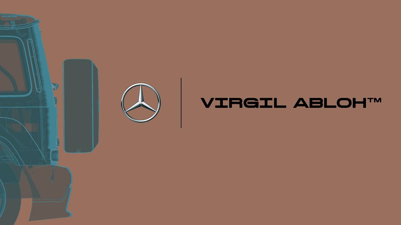 Virgil Abloh unveils Mercedes-Benz collaboration