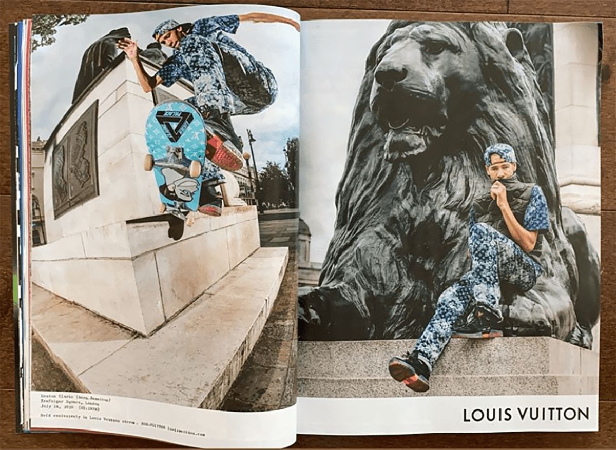 Lucien Clarke Joins Louis Vuitton to Release First Skate Shoe