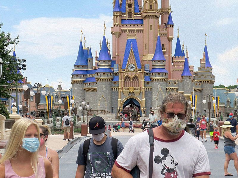 Disney World reduce su horario por falta de público