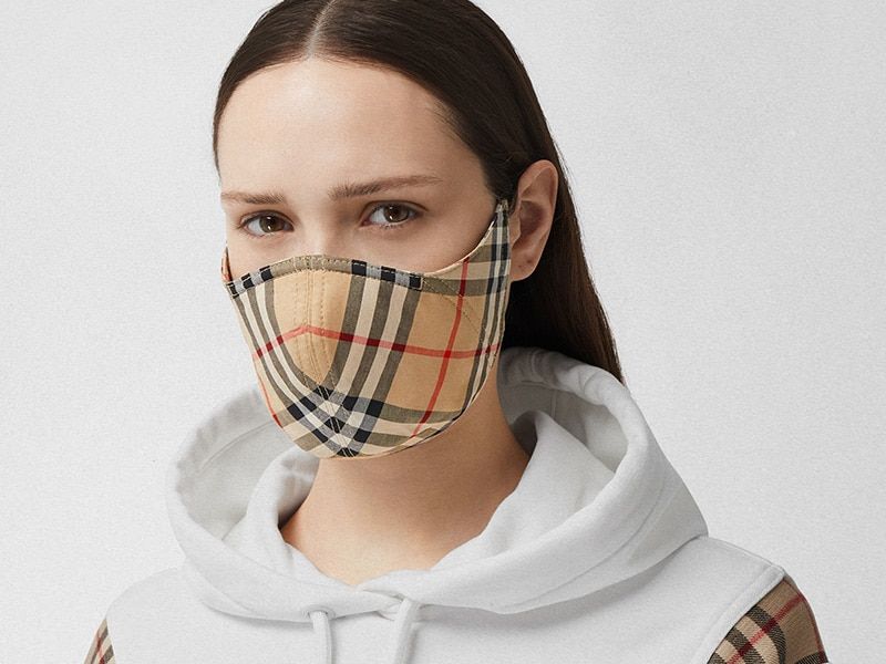 Burberry launches the ultimate masks
