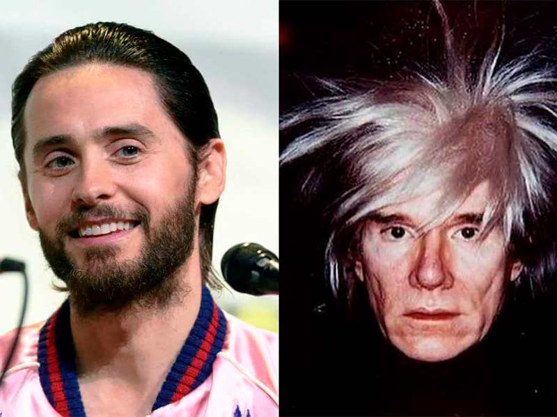 Jared Leto plays Andy Warhol on the big screen