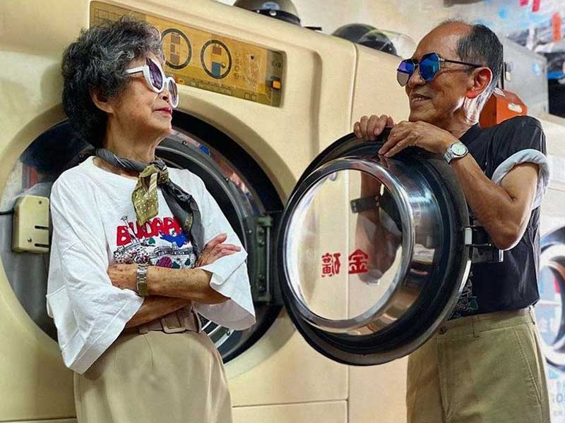 Los abuelos Chang están revolucionando Instagram con sus looks