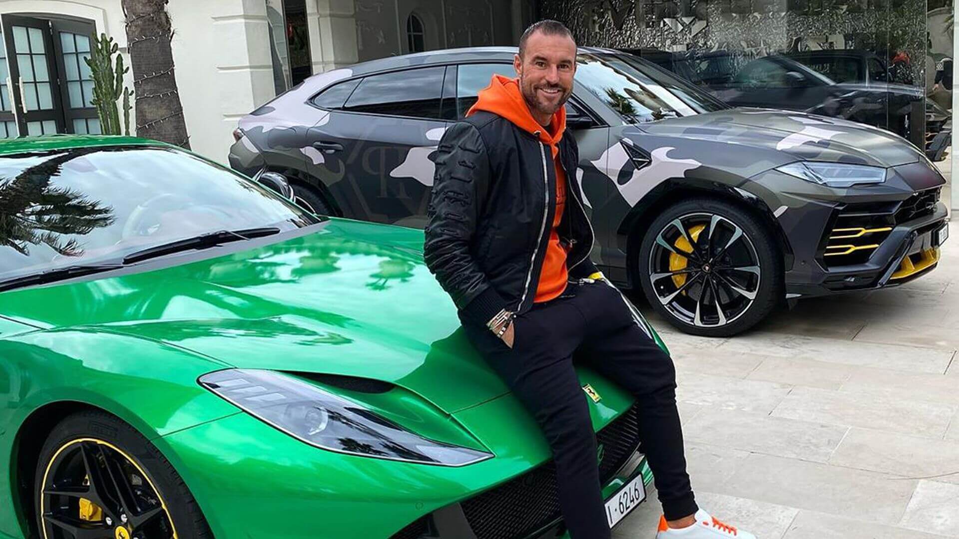 philipp plein green ferrari