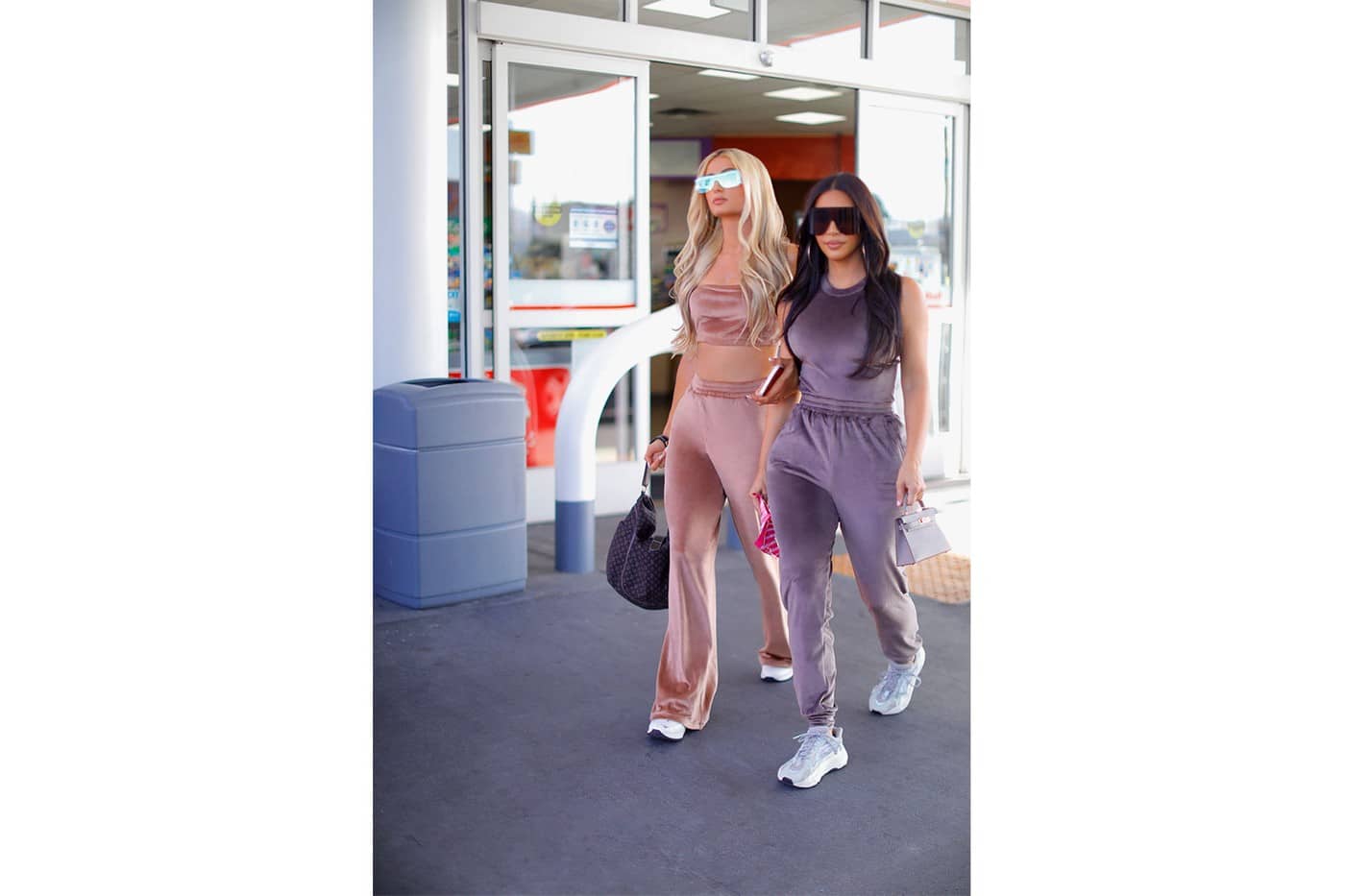 Kim Kardashian and Paris Hilton are Together Again - Celebrity Instagram  Skims 2000s