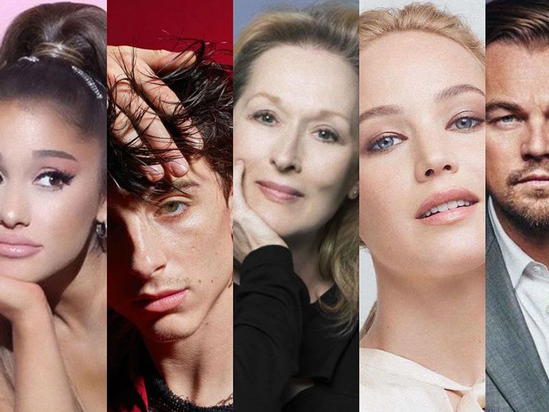 Leonardo DiCaprio, Ariana Grande, Timothée Chalamet y Kid Cudi participarán en la nueva comedia de Netflix