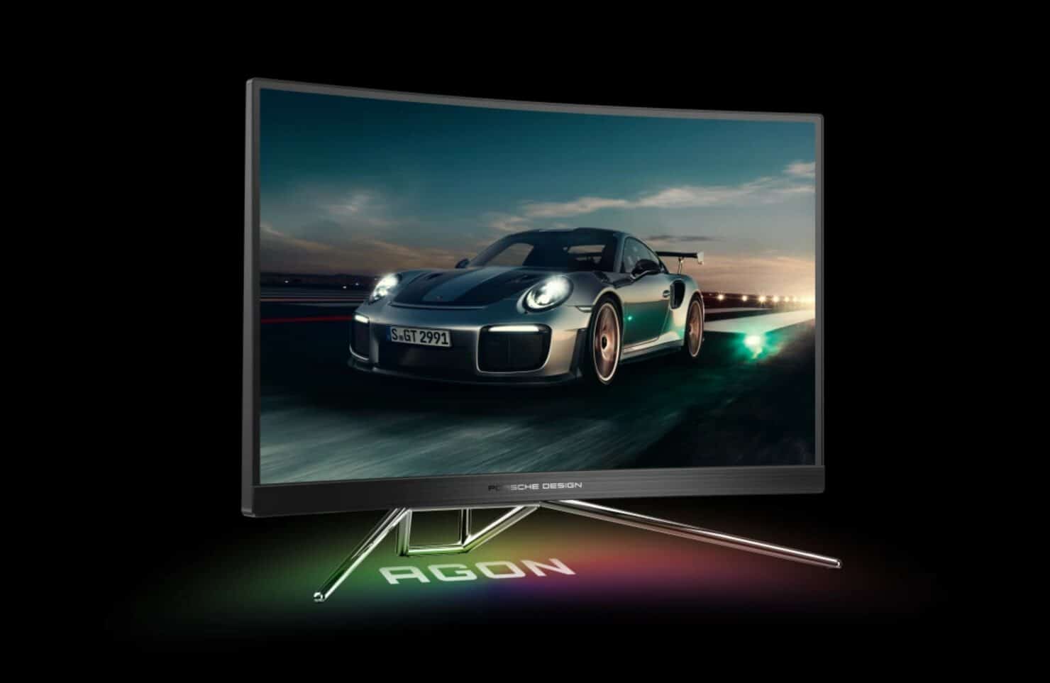 Porsche monitor