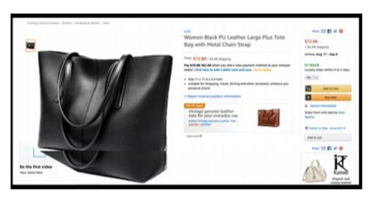 Amazon demanda a dos influencers por vender diseños fake