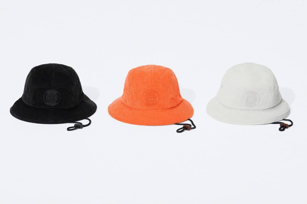 supreme stone island bucket hat corduroy