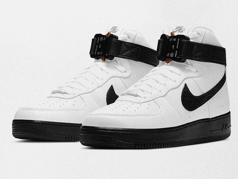 1017 ALYX 9SM x Nike Air Force 1 High finally in white