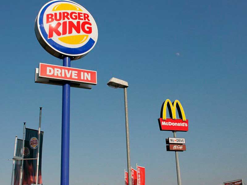 Burger King cuelga un tweet apoyando a McDonald’s
