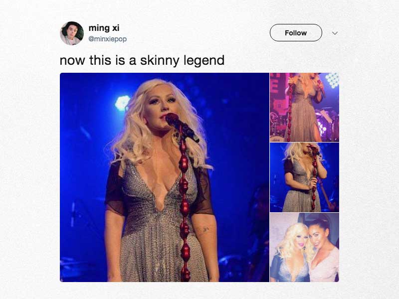 Busca “skinny legend” en el diccionario