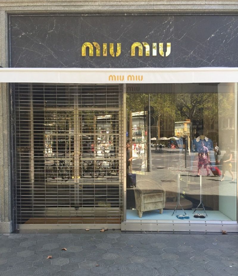 Miu Miu Barcelona