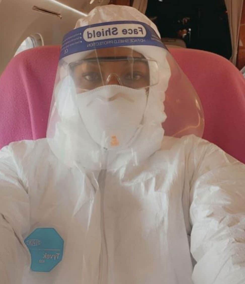 Naomi Campbell takes HAZMAT suit to museums HIGHXTAR.
