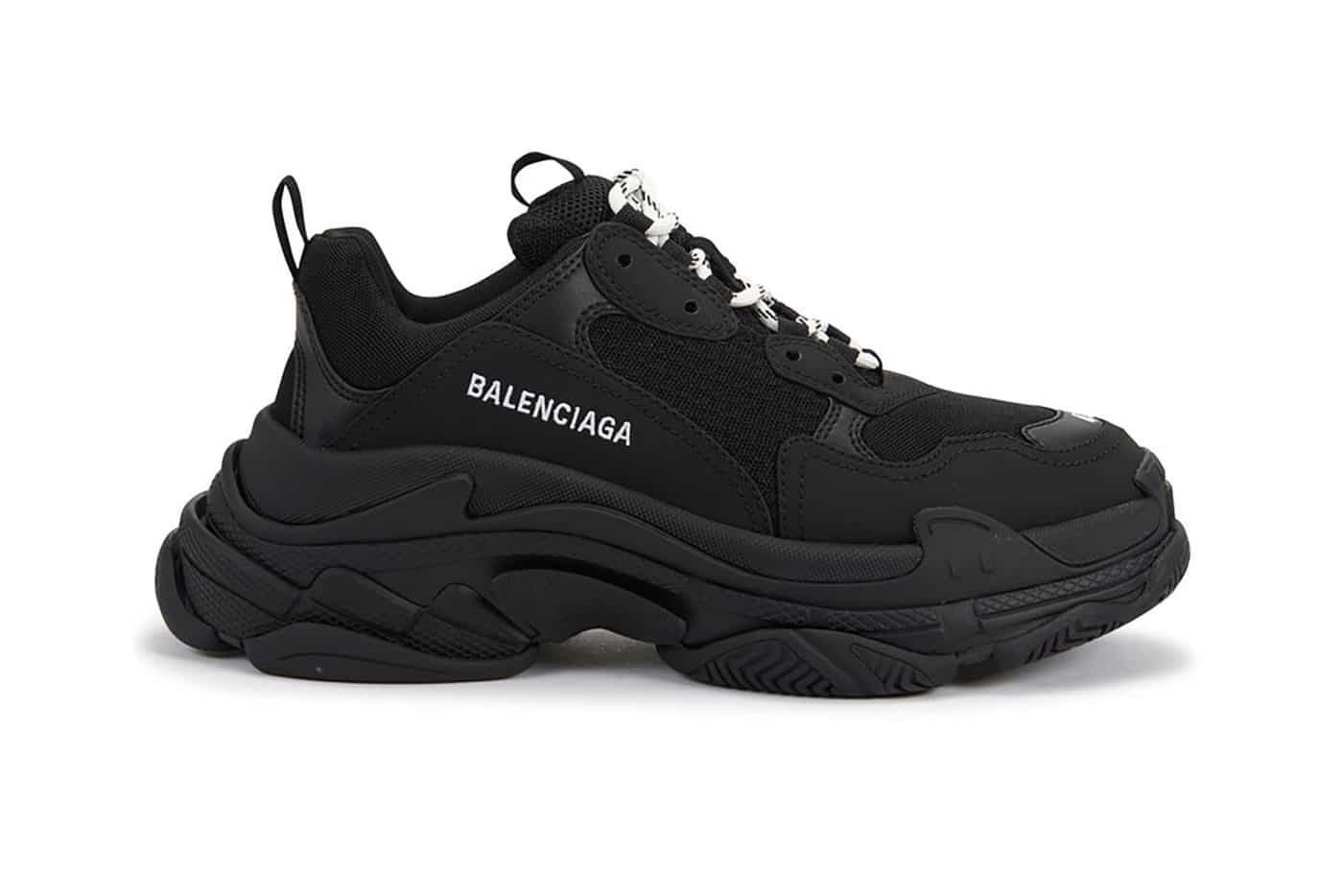 two color balenciaga sneakers