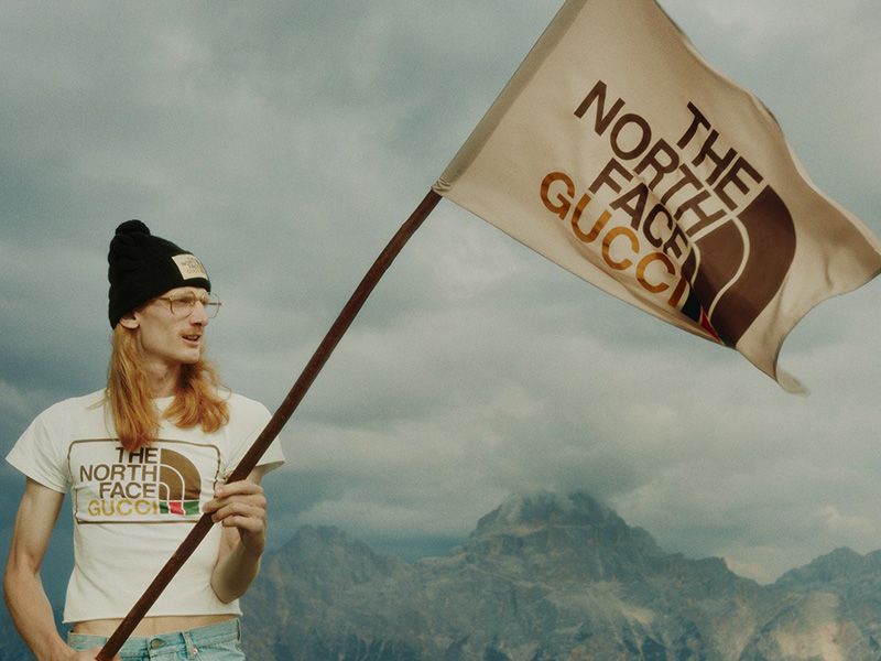 Gucci presents its latest collaboration with The North Face