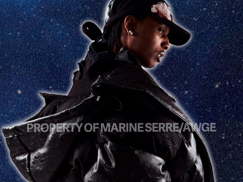 La unión celestial de Marine Serre y A$AP Rocky