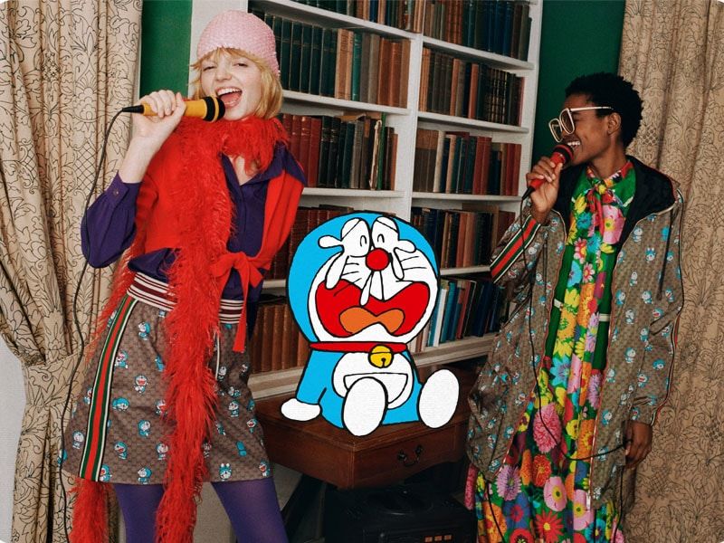 Gucci chooses Doraemon as the star of the Chinese New Year campaign