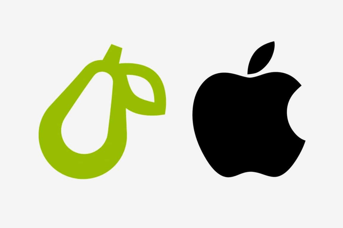 apple logo high