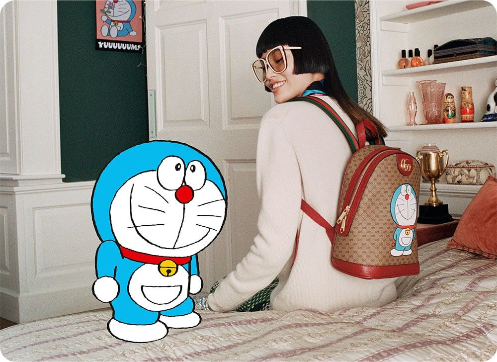 Gucci chooses Doraemon as the star of the Chinese New Year