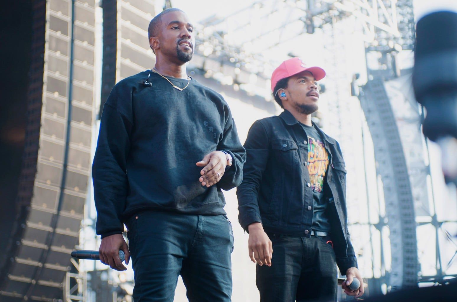 Kanye grita a Chance The Rapper