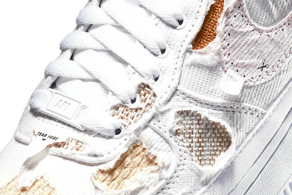 air force 1 reveal texture