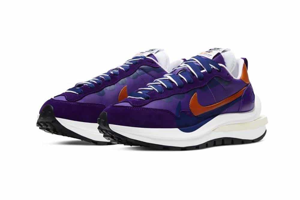 Nike x Sacai and the VaporWaffle in 'Dark Iris' - HIGHXTAR.