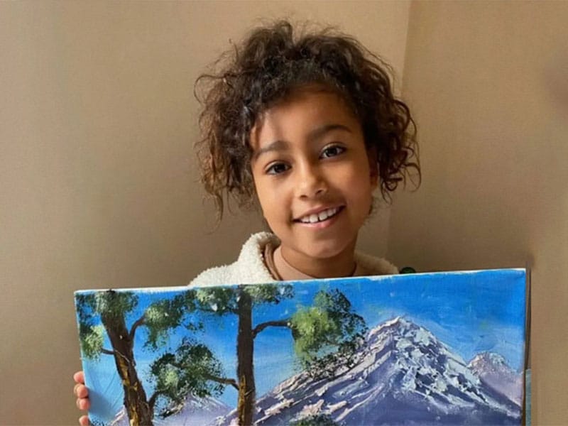 Is North West the new Picasso? Maybe for Kim…