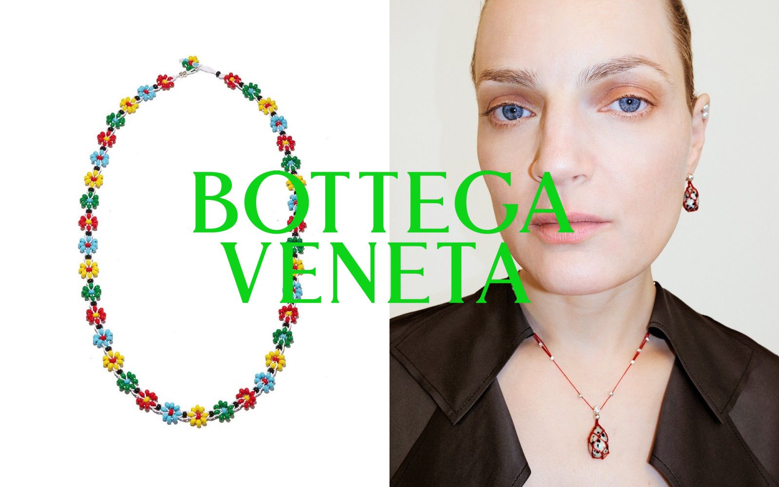 Bottega veneta outlet bead necklace