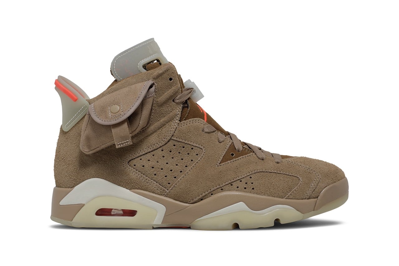 This is the new Travis Scott x Air Jordan 6 