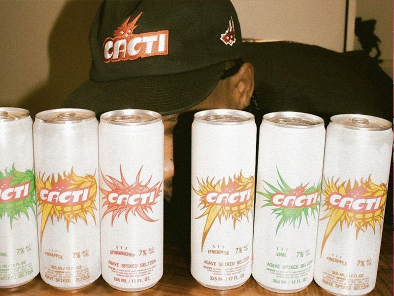 Ya está a la venta CACTI, la nueva bebida de Travis Scott