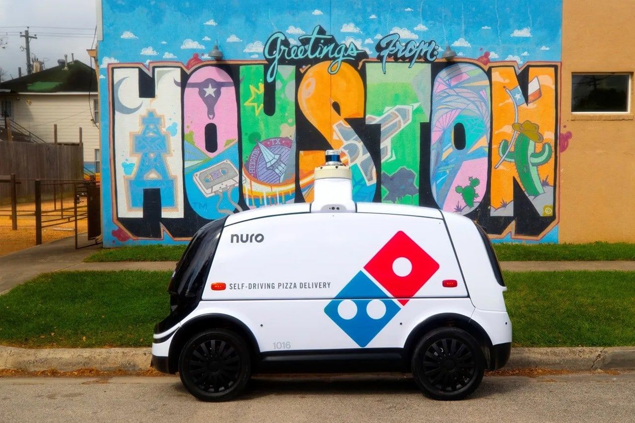 Domino's Pizza delivery robot